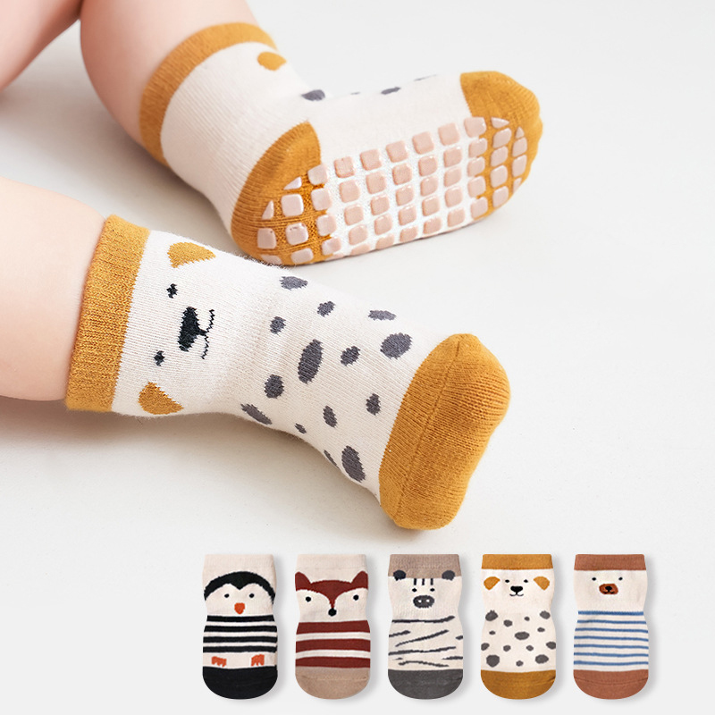 Unisex Baby Socks Non Slip - Kaus Kaki Lantai Bayi Modis Kaus