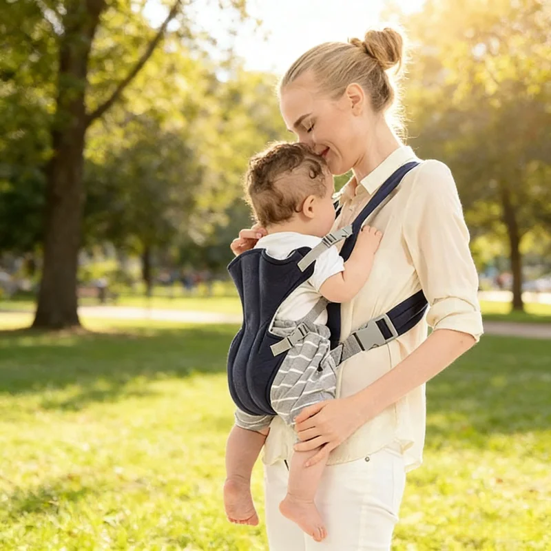 Ergonomic Baby Carrier Newborn To Toddler - Tas Gendongan Bayi Ransel Ergonomis Portabel