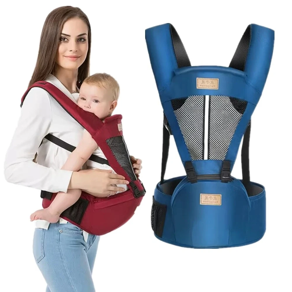 Ergonomic Baby Carrier Newborn To Toddler - Gendongan Bayi Multifungsi Ergonomis, Dudukan Pinggang