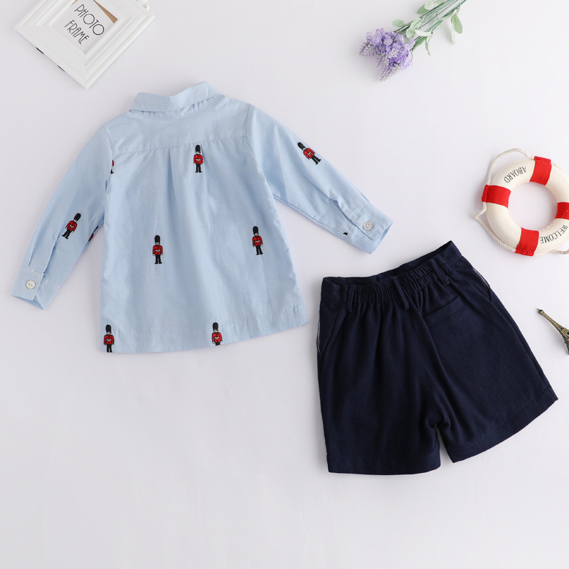 Baby Boy Suit Set Baptism - Pakaian Anak Laki-laki Gaya Spanyol, Baju