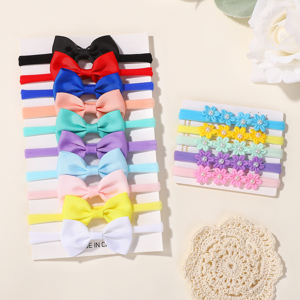 Baby Gear - 15 Buah Ikat Kepala Elastis Ikatan