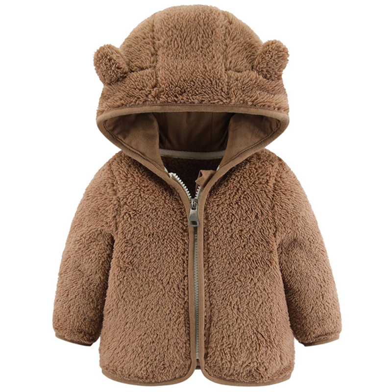 Toddler Boy Winter Fleece Jacket - Baju musim dingin anak laki-laki baru