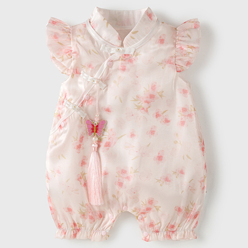Newborn Baby Girl Romper Floral - Baju anak perempuan baru lahir musim