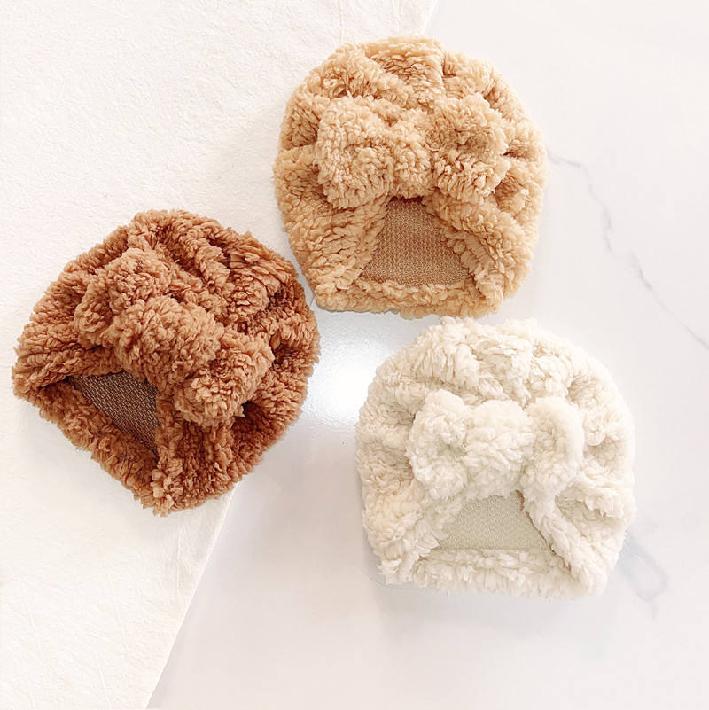 Infant Beanie Hat With Ears - Topi Bayi Baru Lahir Lucu Model