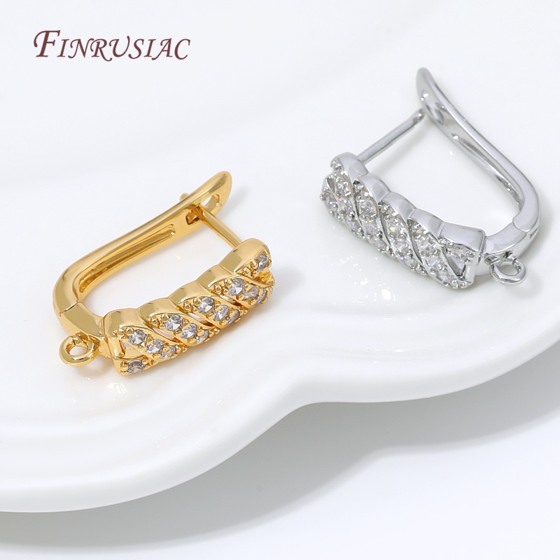 Diapering - Anting Huggie Hoop Berlapis Emas 18K