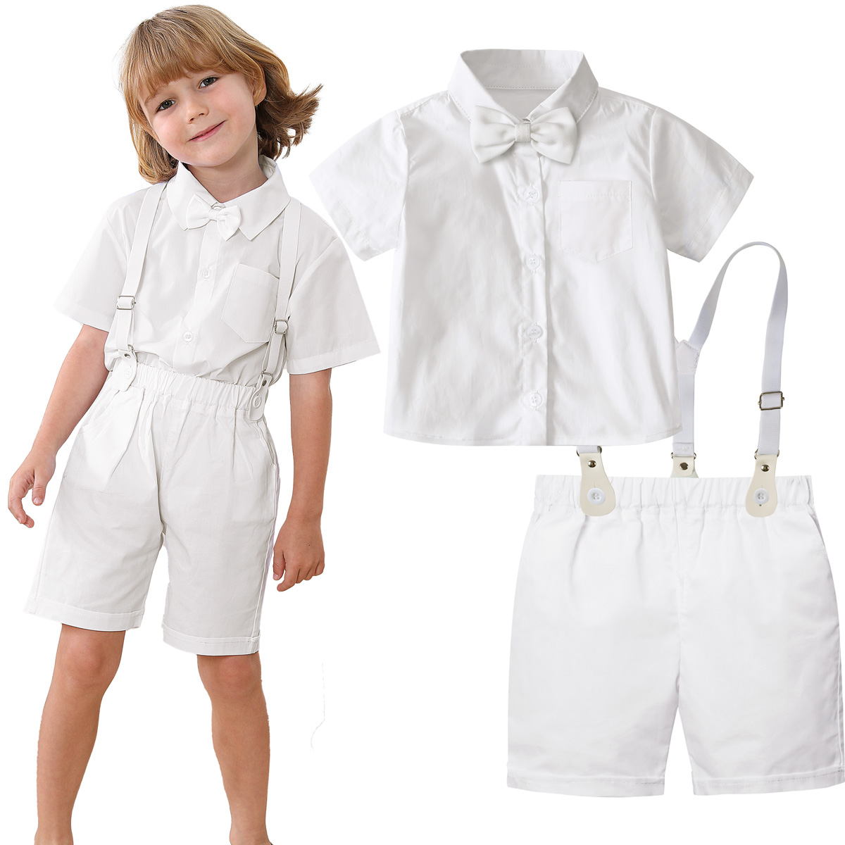 Baby Boy Suit Set Baptism - Setelan pembaptisan untuk anak laki-laki setelan