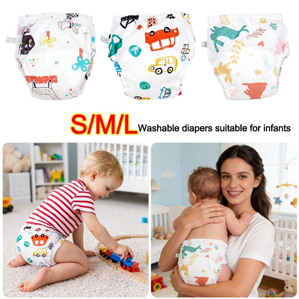 Celana Latihan Katun yang Nyam - Toddler Training Pants Leak Proof ulasan dan harga