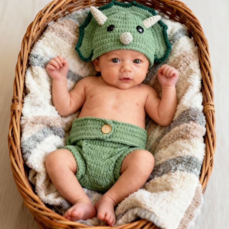 2 Buah Alat Peraga Fotografi B - Infant Photography Props Outfit ulasan dan harga