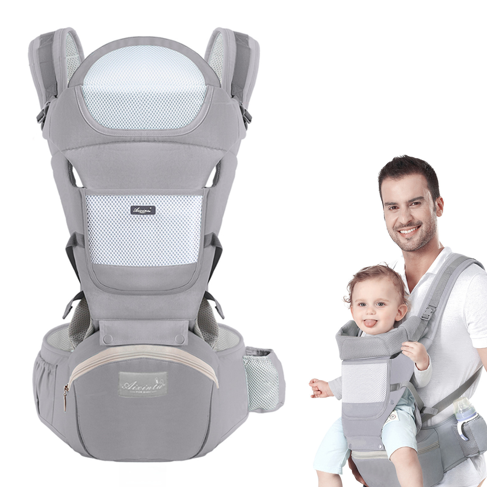 Gendongan bayi multifungsi, ak - Ergonomic Baby Carrier Newborn To Toddler ulasan dan harga