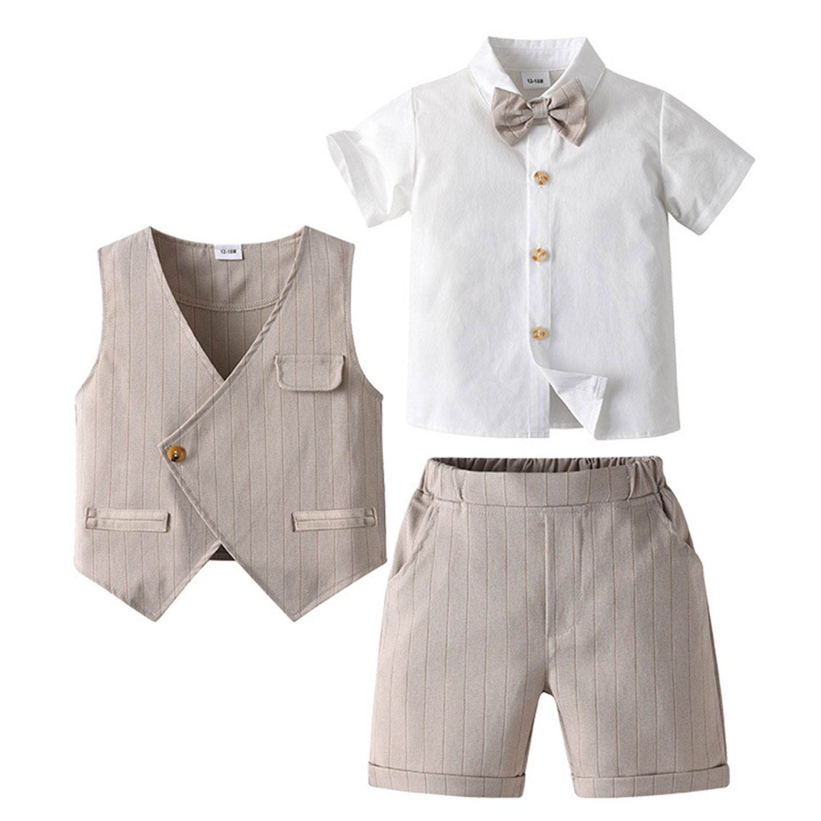 Pakaian Bayi Laki-laki Pakaian - Baby Boy Suit Set Baptism ulasan dan harga