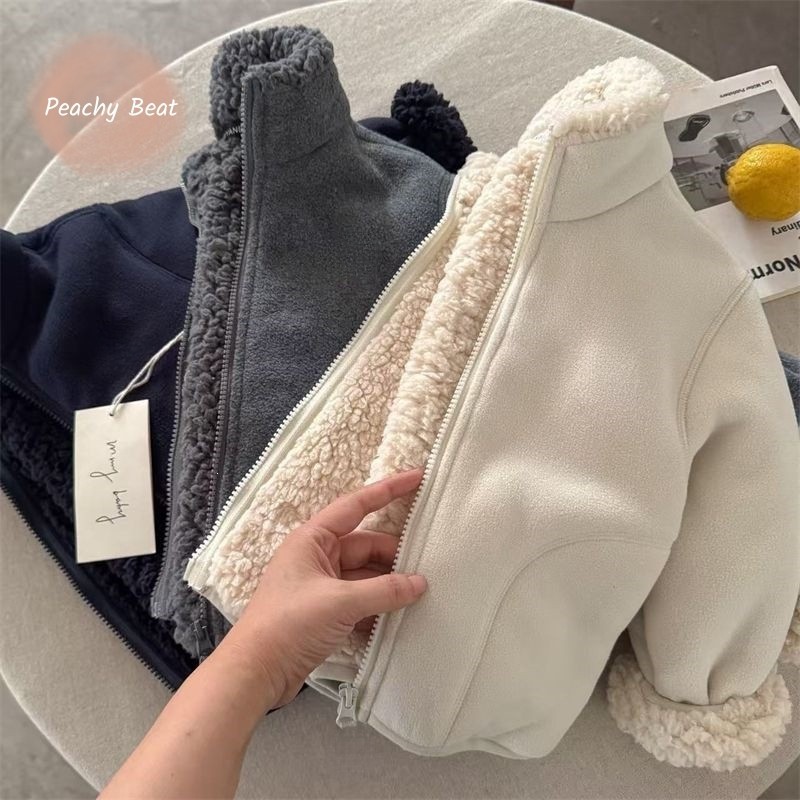 Jaket Bulu Imitasi Bayi Peremp - Toddler Boy Winter Fleece Jacket ulasan dan harga