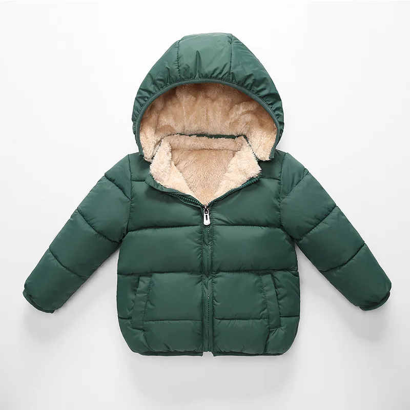 Jaket Tebal Berlapis Bulu Domb - Toddler Boy Winter Fleece Jacket ulasan dan harga