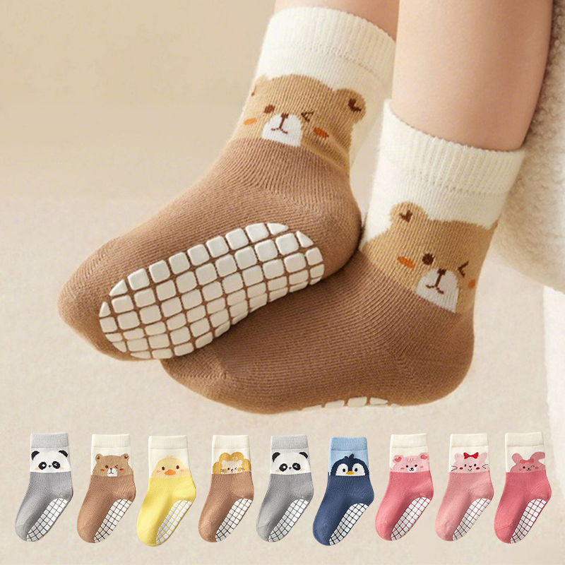3 Pasang Kaus Kaki Lantai Anti - Unisex Baby Socks Non Slip ulasan dan harga