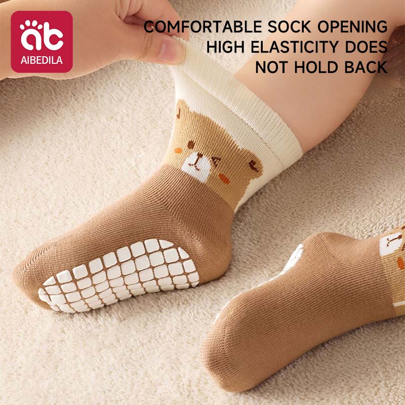 3 Pasang Kaus Kaki Lantai Anti - Unisex Baby Socks Non Slip ulasan dan harga