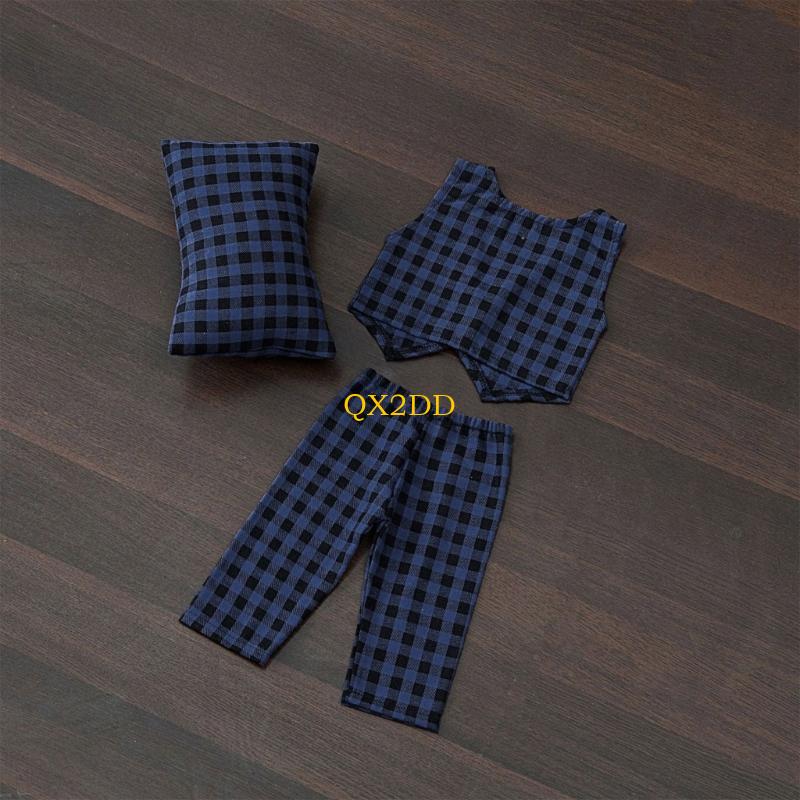 QX2D Set Celana Bantal & Rompi - Infant Photography Props Outfit ulasan dan harga