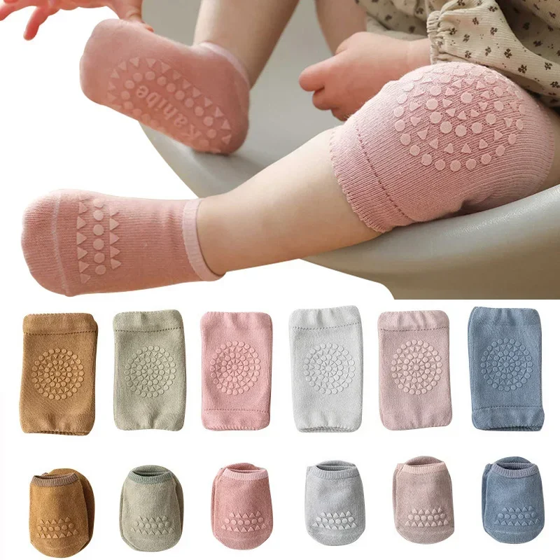 1 Set Kaus Kaki & Pelindung Lu - Unisex Baby Socks Non Slip ulasan dan harga