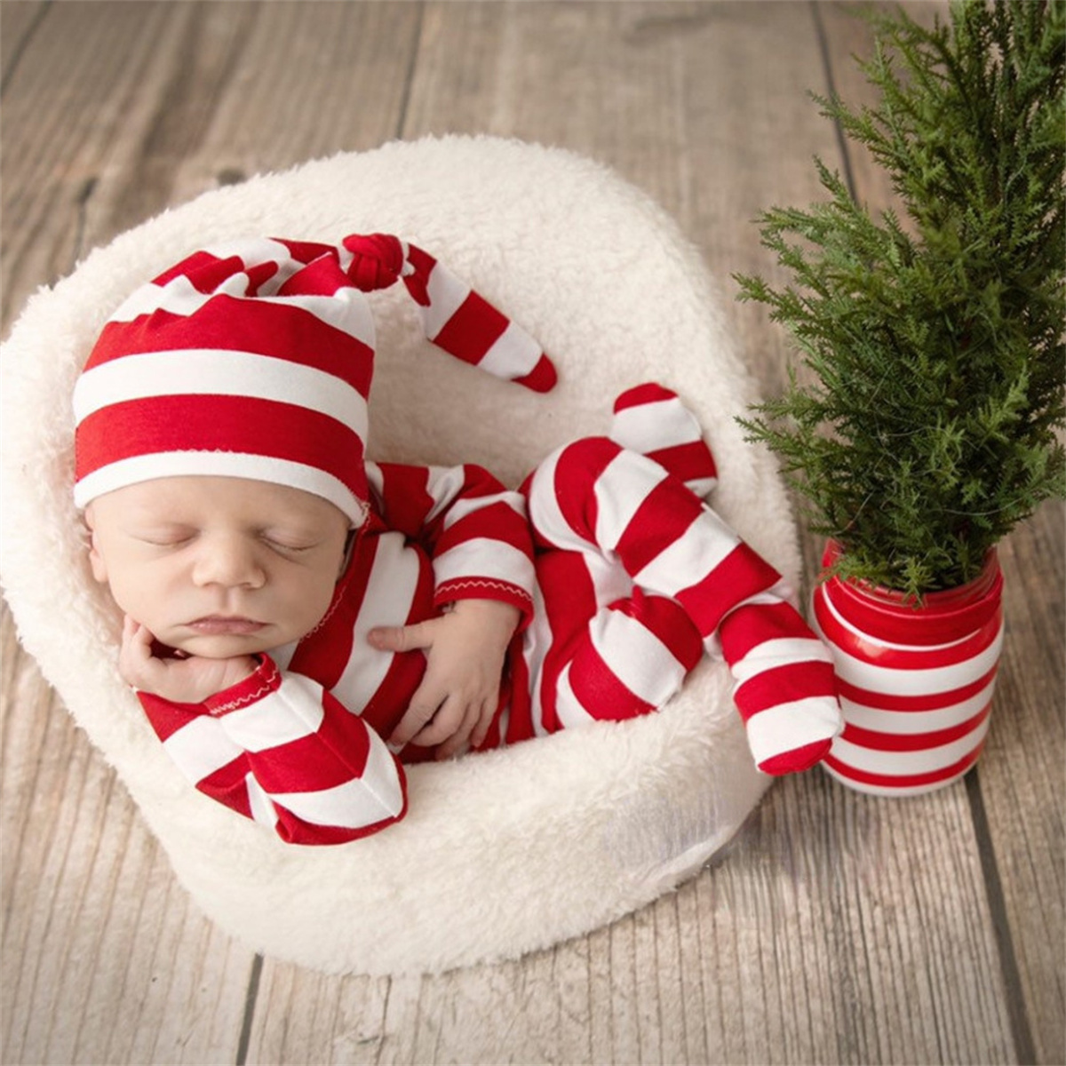 Ylsteed Jumpsuit Merah Bayi Ba - Infant Photography Props Outfit ulasan dan harga
